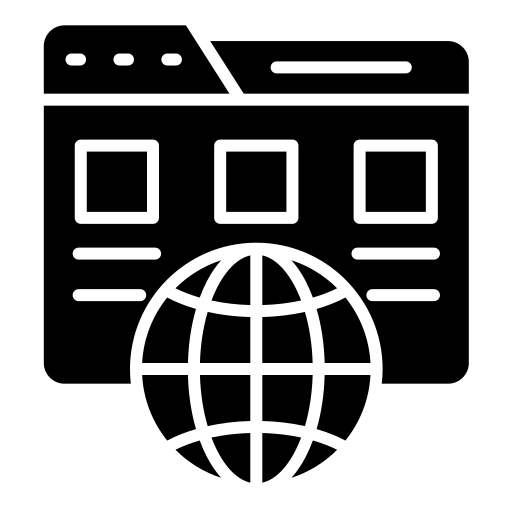 Ícone Criação de Sites